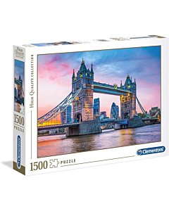 Puzzle Clementoni 59.2 x 84.3 cm / 1500tk / Tower Bridge / LM