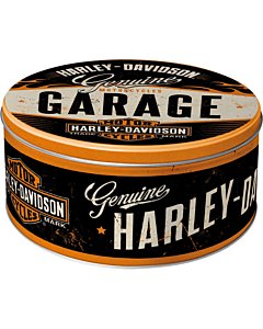 Säilytyspurkki pyöreä / L 3D Harley-Davidson Garage