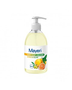 Mayeri vedelseep + balsam Citrus & Olive / 500ml / LM