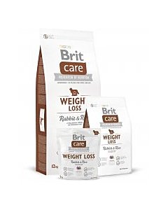 Brit Care Weight Loss with Rabbit & Rice koeratoit / 3kg