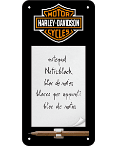 Magnetiga kirjaplokk / Harley-Davidson logo / LM