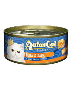 Aatas Cat Tantalizing Tuna & Saba konserv kassile tuunikala ja skumbr 80g