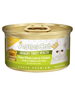 Aatas Cat Urinary Tract Health Tuna & Chicken konserv kassidele tuunikala ja kanaga 80g
