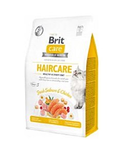 Brit Care Cat Grain Free Haircare Healthy & Shiny /lõhe ja kanaga 400g