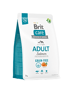 Brit Care Grain-Free Adult Salmon koeratoit lõhega 3kg