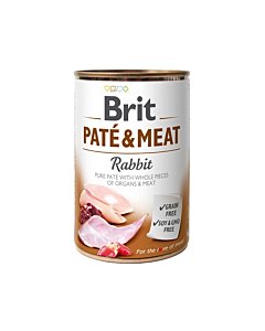Brit Care Rabbit Paté & Meat konserv 400g