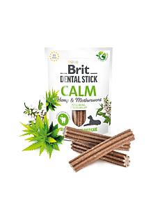 Brit Dental Stick Calm närimispulgad koertele 7tk 251g