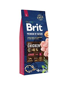Brit Premium by Nature Junior L / 15kg / kanaga