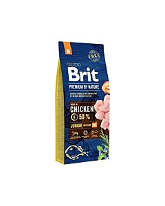 Brit Premium by Nature Junior M koeratoit 15kg