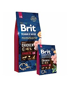 Brit Premium by Nature Senior L koeratoit / 15kg 