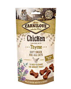 Carnilove Cat Snack Chicken Thyme närimismaiused kassile 50g