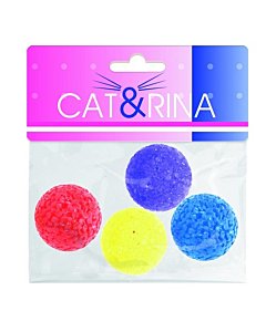 Cat&Rina kõlisevad pallid kassidele 4tk