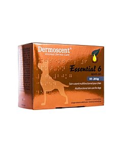 Dermoscent Essential nahahooldus tilgad koertele ja närilistele / 10-20kg / 4x0,6ml