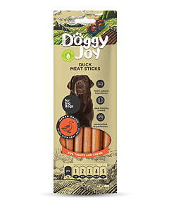 Doggy Joy Meat sticks duck närimismaiused pardilihaga 45g