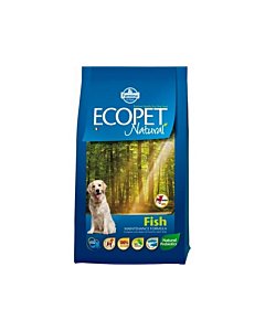 Farmina Ecopet Natural / täissööt kalaga täiskasvanud koertele / 12kg