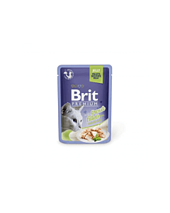 Brit Premium Trout Fillets märgtoit kassidele forellifileega 85g