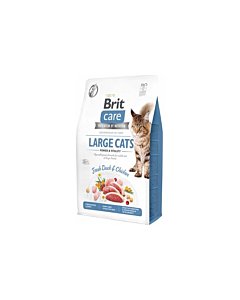 Brit Care Cat Grain-Free Large Cats Power Vitality pardi- ja kanalihaga/ 2kg