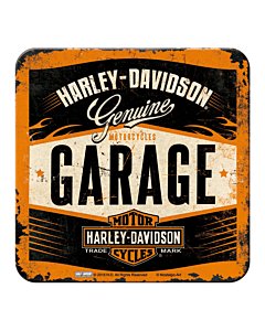 Retro klaasialus / Harley-Davidson Garage / 1tk /LM