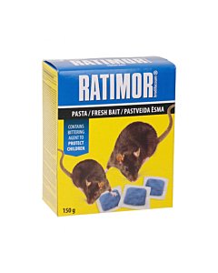 Hiire- ja rotimürk Ratimor (suhkruga pasta karbis) / 150g