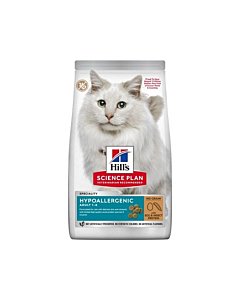 Hill´s kassi teraviljavaba täissööt Hypoallergenic / 1,5kg