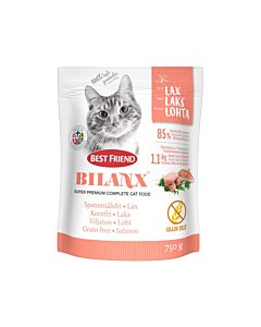 Best Friend kassi täissööt Bilanx teraviljavaba, lõhe / 750g
