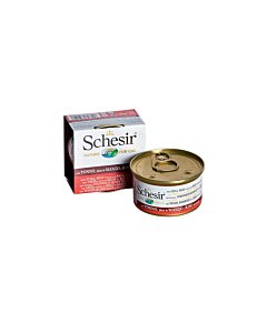 Schesir Cat kassikonserv tuunikala veisefilee ja riisiga / 85g 