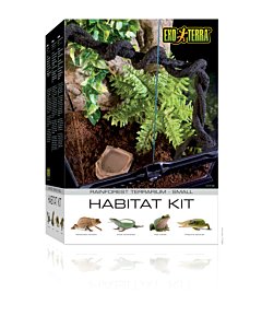 Klaasist terraarium - Exo Terra Habitat Kit Rainforest / 30х30х45cm (PT2660) 