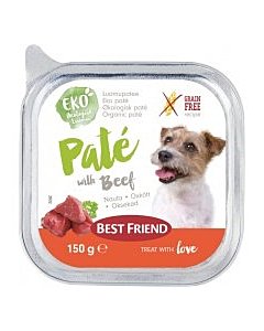 Best Friend koera pasteet Organic veiseliha, teraviljavaba / 150g