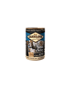 Carni Love teraviljavaba konserv täiskasvanud koertele lõhe ja kalkuniga / 400g