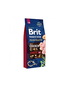 Brit Premium by Nature Senior koerattoit eakale koerale L+XL / 3kg