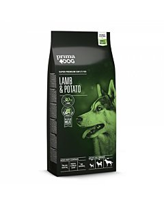 Prima Dog täistoit lammas-kartul kõikidele täiskasvanud koertele (kasvatajapakk) / 20 kg