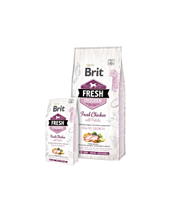 Brit FRESH Chicken & Potato kana ja kartuliga kutsikatele ja noorkoertele / 12kg