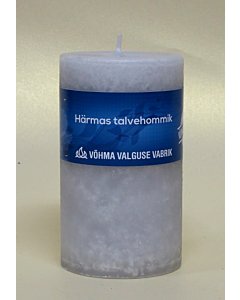 Lõhnaküünal 40x50mm / 11h / silinder / Härmas talvehommik  /LM