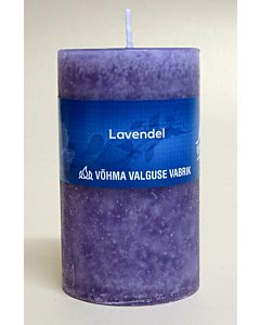 Lõhnaküünal 60x90mm / 40h / silinder / Lavendel