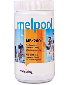 Lahustuvad kloori(multi)tabletid MF200 basseini / 1 kg