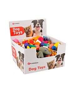 FLAMINGO koera mänguasi lateksist loomad displeil 