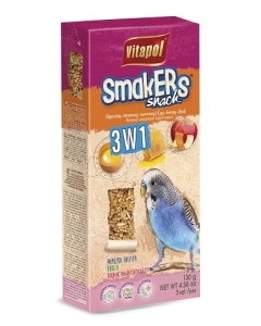 Vitapol Smakers lindudele Honey&Egg&Fruit 3in1 / 130g