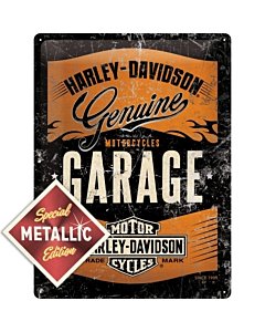 Kilpi 30x40 Harley-Davidson Garage Metallic