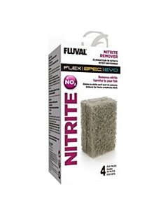 Filtrielement Fluval nitriti eemaldaja FLEX akvaariumile 4tk