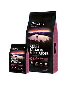 Profine Adult Salmon & Potatoes / lõhe ja kartuliga 3kg