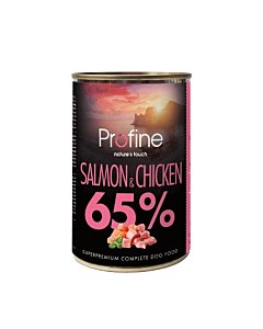 Profine konserv Salmon&Chicken koertele 400g