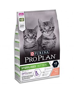 Pro Plan täissööt steriliseeritud kassipojale lõhega / 400g