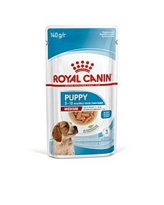 Royal Canin SHN MEDIUM PUPPY WET 10x140 g