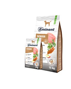 Eminent Senior 22/10 Gluteenivaba koeratoit igat tõugu vanematele koertele/ 3kg
