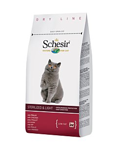 Schesir Cat steriliseeritud ja ülekaalulistele kassidele / 1,5kg /K