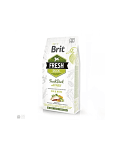 Brit FRESH Duck & Millet Run&Work /pardiliha ja hirsiga 12kg