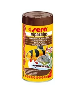 Täissööt põhjas toituvatele dekoratiivkaladele Vipachips / 250ml