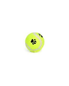 Beeztees koera mänguasi tennisepall Käpamuster, kollane / 6,5cm