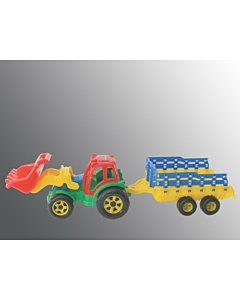 Traktorid sahaga + käru Raider