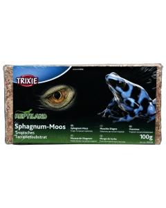 Terrariumi substraat / Sphagnum-Moos / 100g / 4,5l